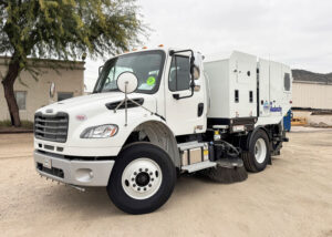 2025 Freightliner M2 Schwarze M6 Avalanche street sweeper for sale